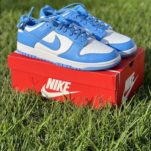 Nike Dunks Low University Blue - Picture 1 of 8
